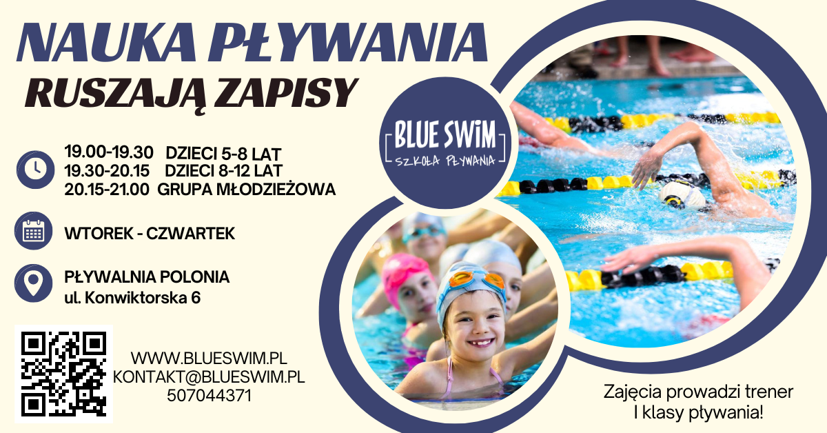 zapisy Blue Swim